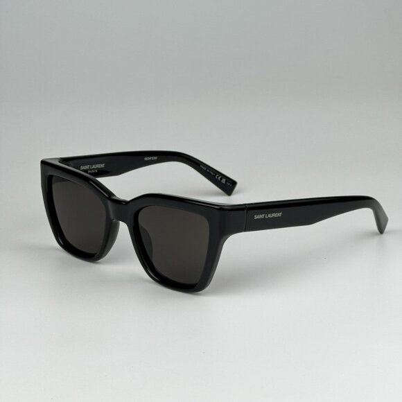 Saint Laurent SL641 001 BRAND NEW Sunglasses Black Cat Eye Unisex main image 5